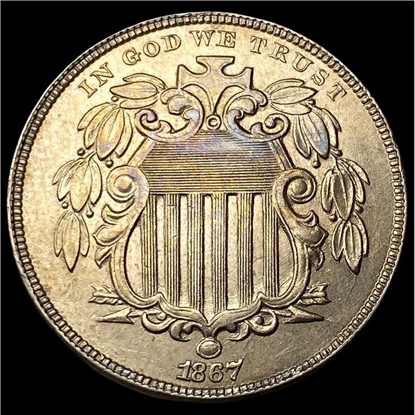 1867 Shield Nickel UNCIRCULATED