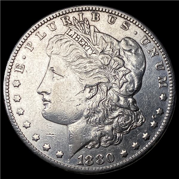 1880-S Silver Morgan Dollar NEARLY  UNCIRCULATED