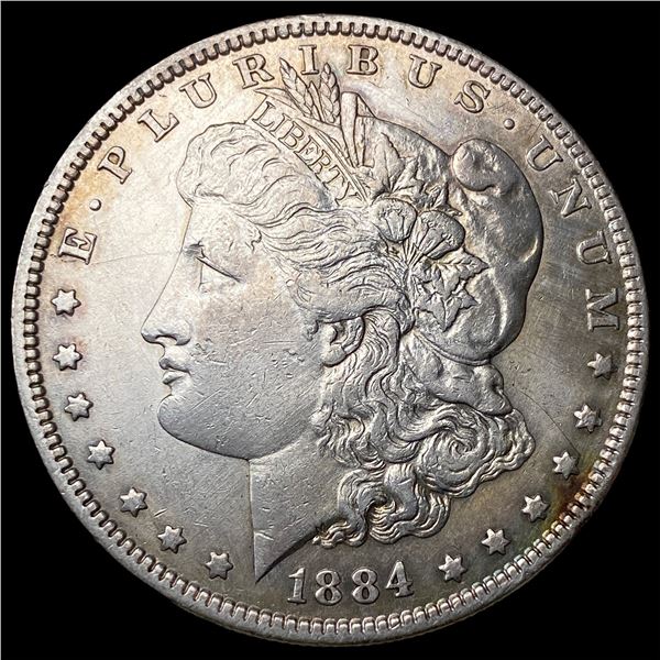 1884 Morgan Silver Dollar CLOSELY  UNCIRCULATED