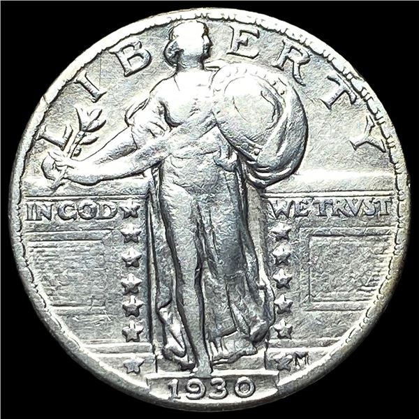 1930 Silver Standing Liberty Quarter  UNCIRCULATED