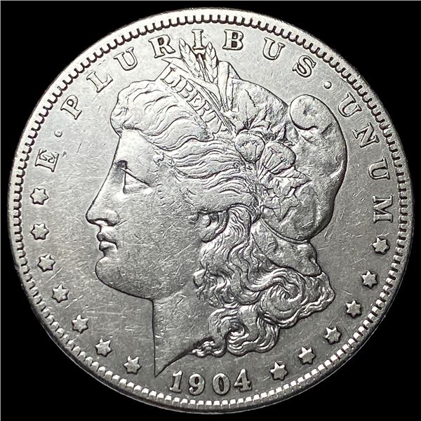 1904-S Silver Morgan Dollar CLOSELY  UNCIRCULATED