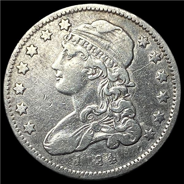 1834 Silver Capped Bust Quarter HIGH GRADE