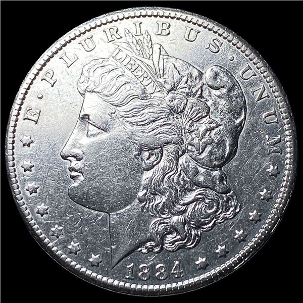 1884-CC Silver Morgan Dollar CHOICE AU