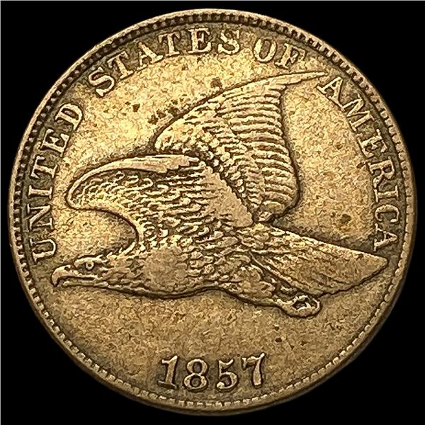 1857 Flying Eagle Cent CLOSELY UNCIRCULATED