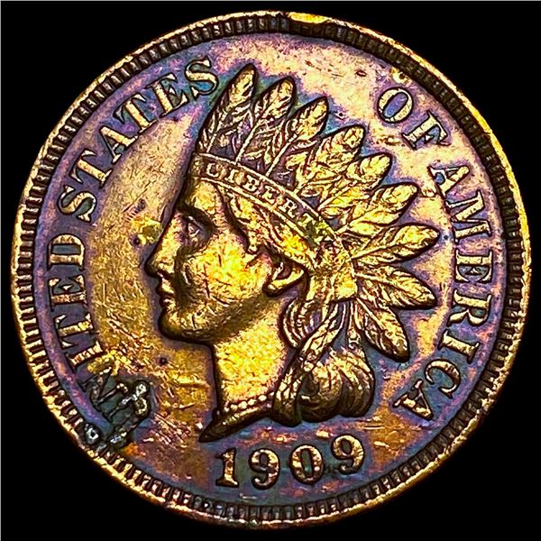 1909 Indian Head Cent CLOSELY UNCIRCULATED