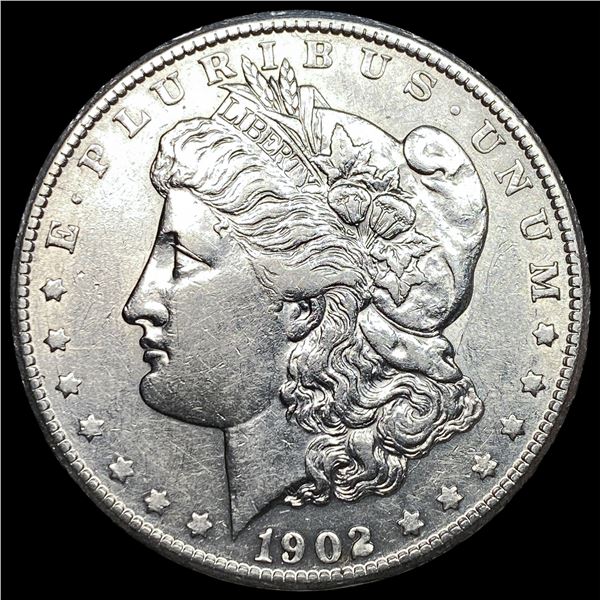 1902-S Silver Morgan Dollar CHOICE AU
