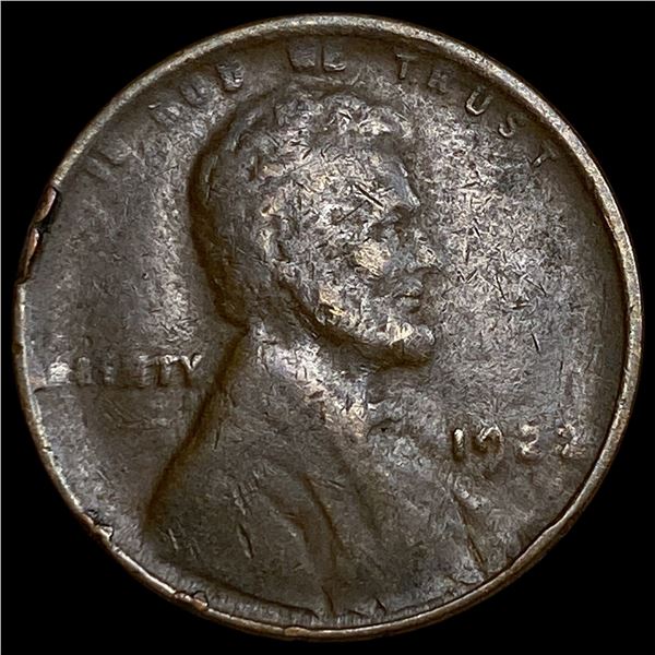 1922 No D Lincoln Wheat Cent NEARLY  UNCIRCULATED