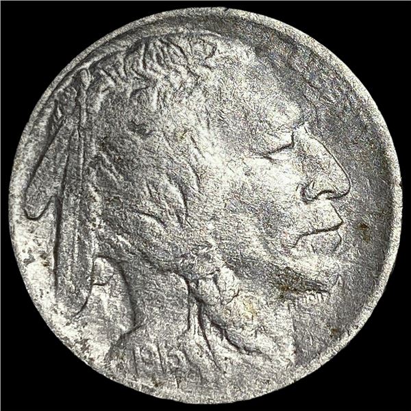 1913-S Buffalo Nickel Type 2 NEARLY UNCIRCULATED