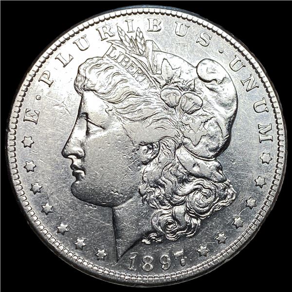 1897-S Silver Morgan Dollar CLOSELY  UNCIRCULATED