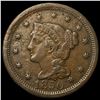 Image 1 : 1850 Braided Hair Large Cent CLOSELY  UNCIRCULATED