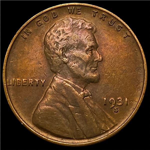 1931-S Lincoln Wheat Cent UNCIRCULATED