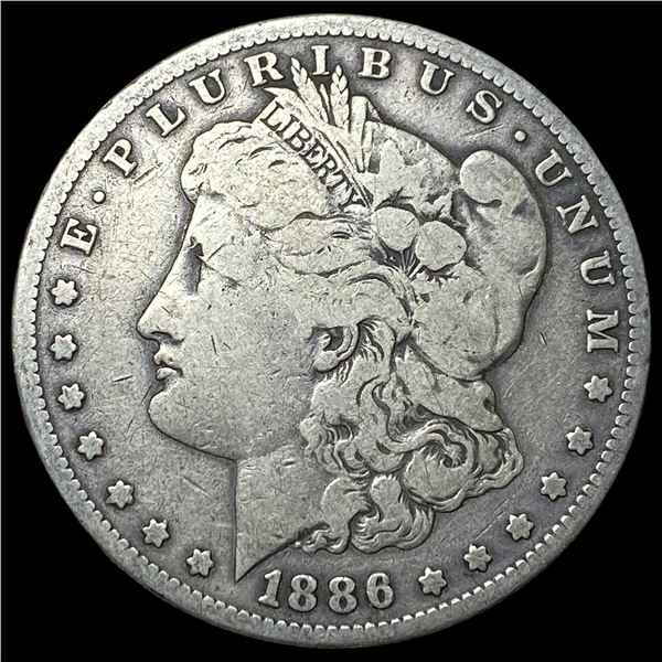 1886-S Silver Morgan Dollar LIGHTLY  CIRCULATED