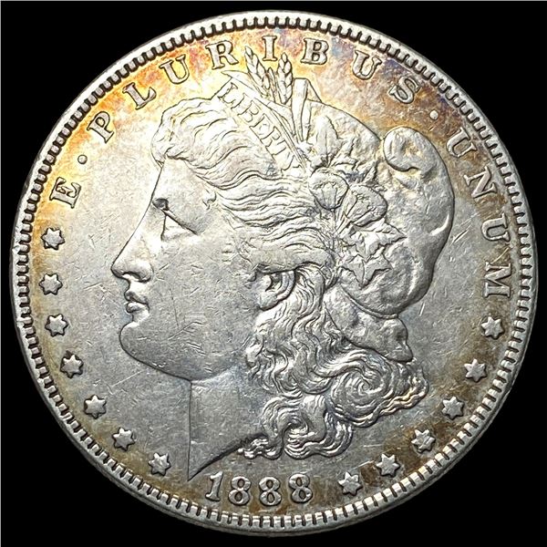 1888 Silver Morgan Dollar CLOSELY  UNCIRCULATED