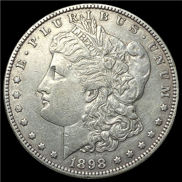 1898 Morgan Silver Dollar CLOSELY  UNCIRCULATED