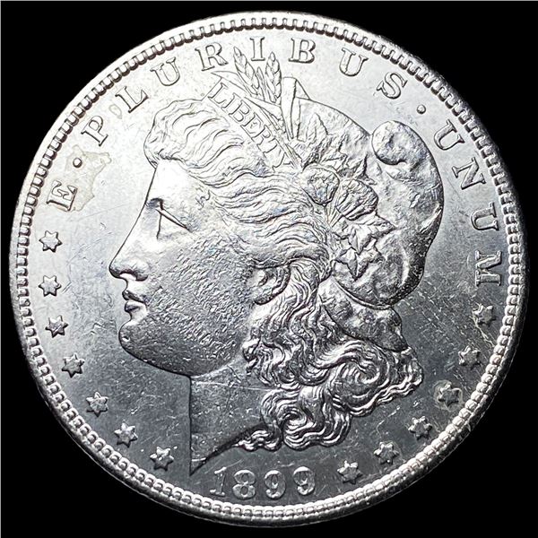 1899-S Morgan Silver Dollar CHOICE AU