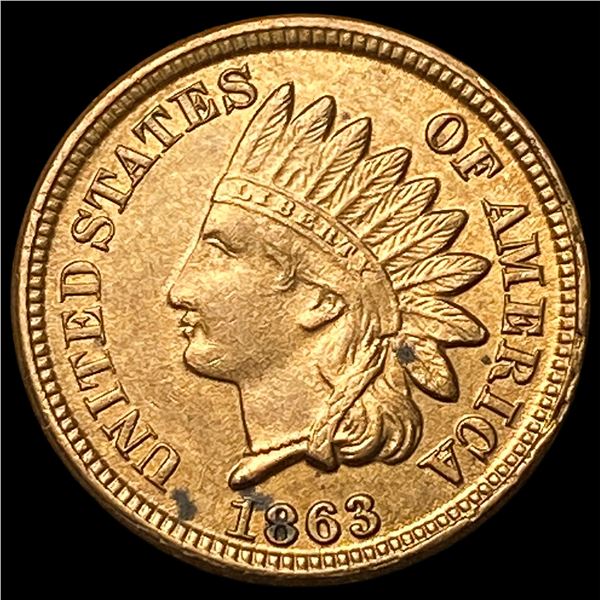 1863 Indian Head Cent UNCIRCULATED