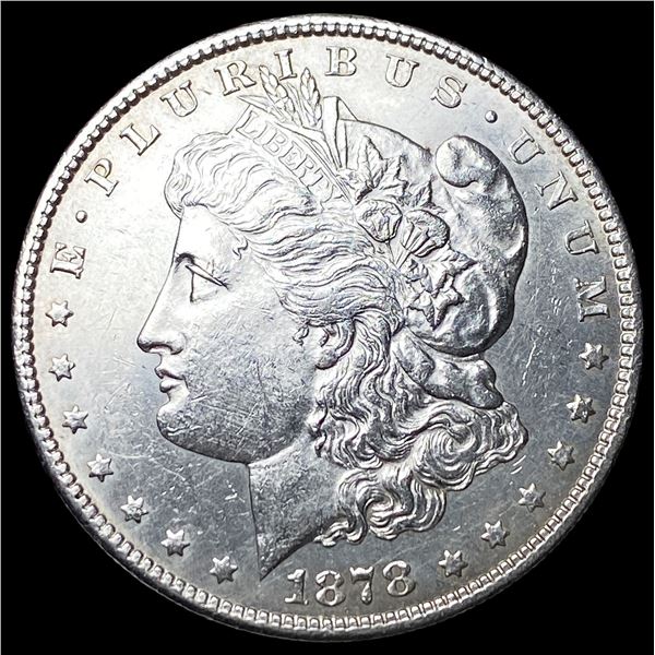 1878-S Silver Morgan Dollar CHOICE AU