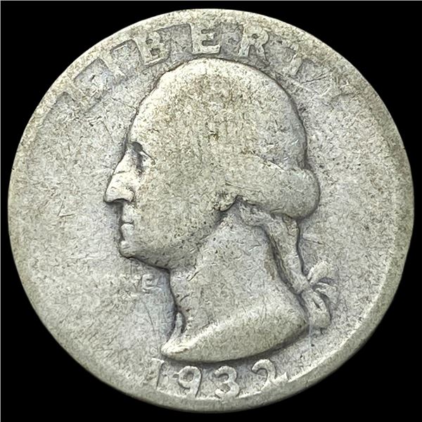 1932-S Silver Washington Quarter NICELY  CIRCULATED