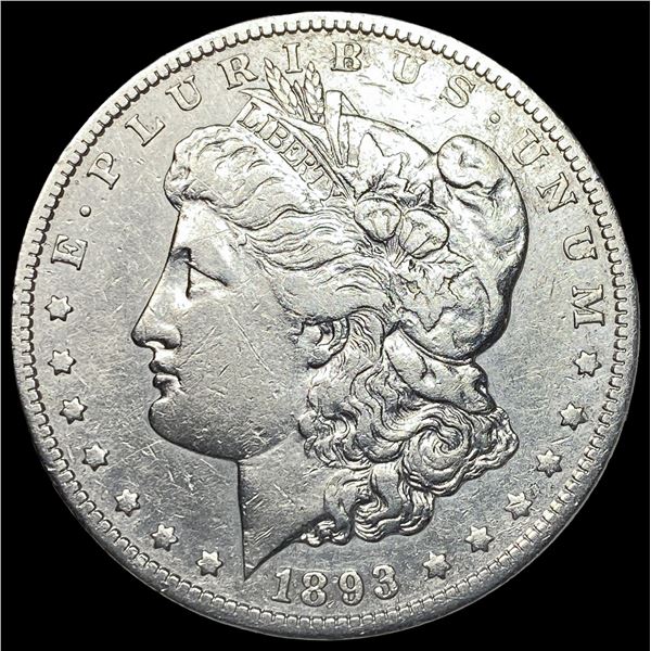1893-CC Silver Morgan Dollar CLOSELY  UNCIRCULATED