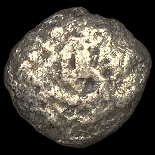 1600-1750 Spanish Colonial Silver 1/2 Reale  Cob
