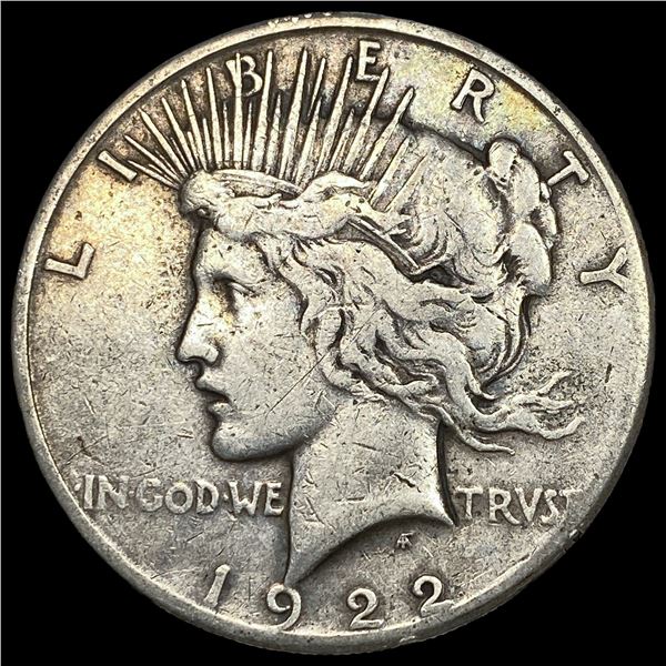 1922-S Peace Silver Dollar LIGHTLY CIRCULATED