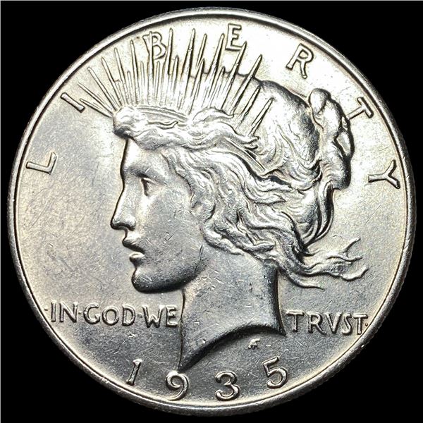 1935-S Silver Peace Dollar CHOICE BU