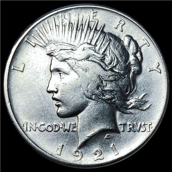 1921 Silver Peace Dollar CLOSELY UNCIRCULATED