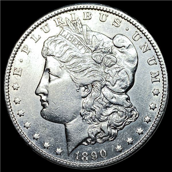 1890-CC Silver Morgan Dollar CHOICE AU