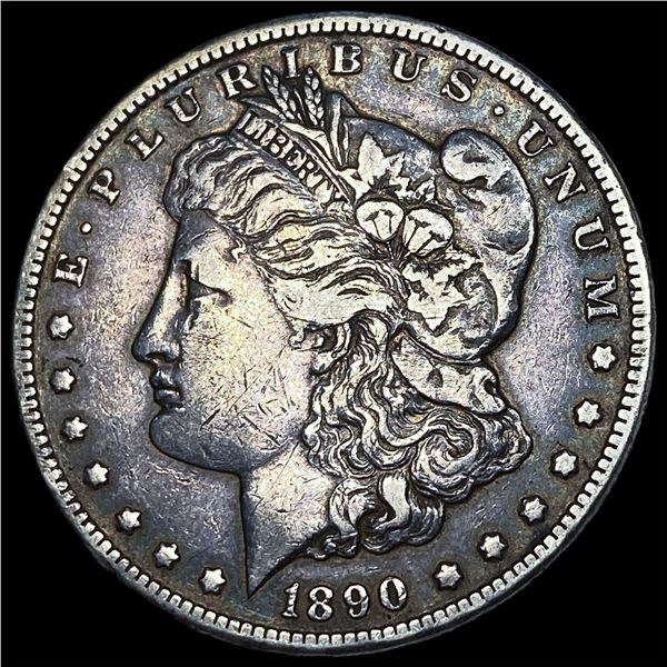1890-CC Silver Morgan Dollar LIGHTLY  CIRCULATED