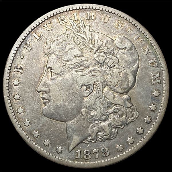 1878-CC Silver Morgan Dollar NEARLY  UNCIRCULATED
