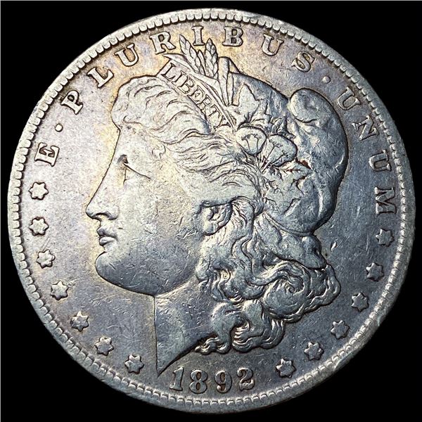 1892-O Silver Morgan Dollar ABOUT  UNCIRCULATED