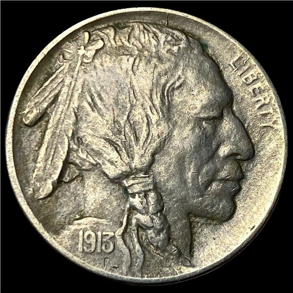 1913-D Buffalo Nickel Type 1 UNCIRCULATED