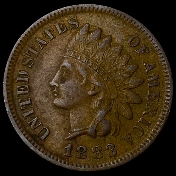 1883 Indian Head Cent CLOSELY UNCIRCULATED
