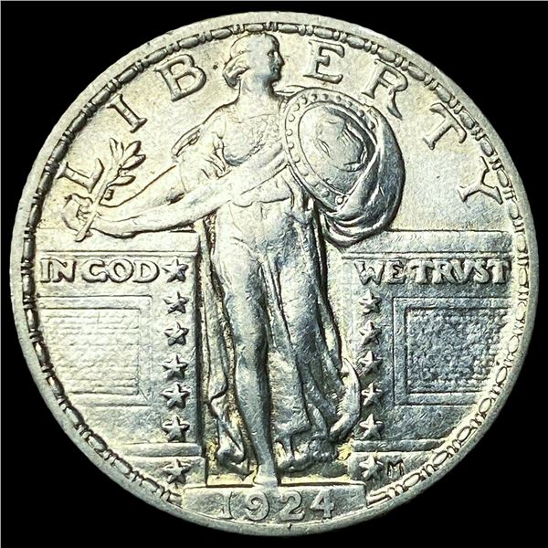 1924 Standing Liberty Quarter CHOICE AU