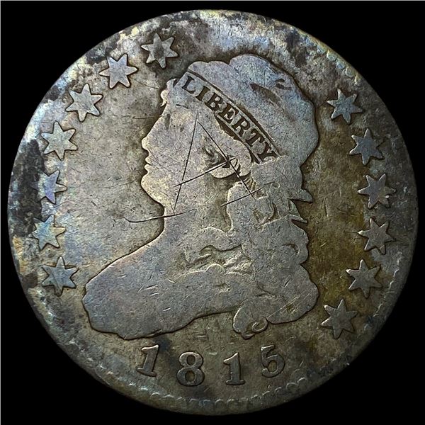 1815 Capped Bust Quarter NICELY CIRCULATED