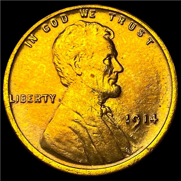 1914 Lincoln Wheat Cent CHOICE BU