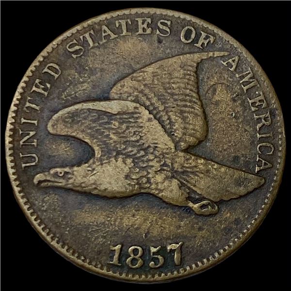 1857 Flying Eagle Cent LIGHTLY CIRCULATED