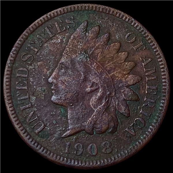 1908-S Indian Head Cent NEARLY UNCIRCULATED