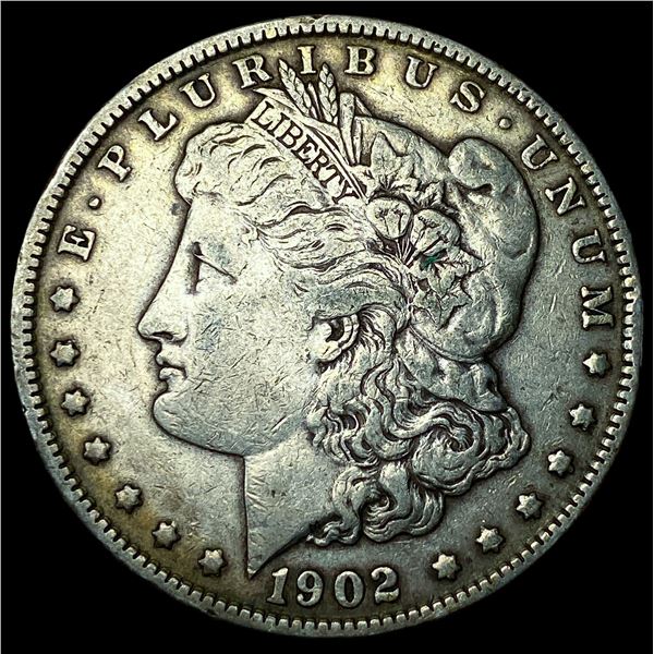 1902 Morgan Silver Dollar NEARLY UNCIRCULATED