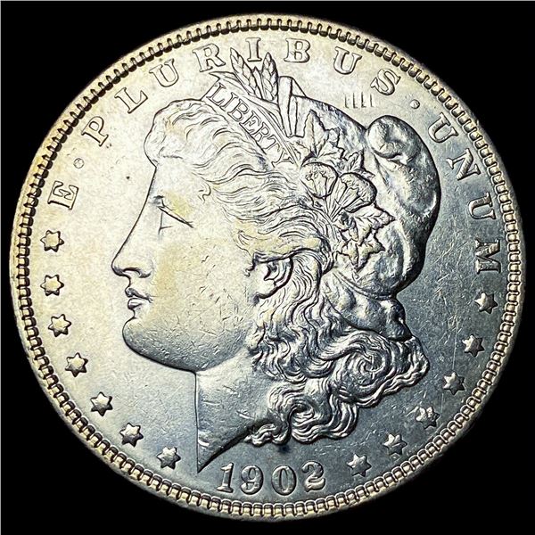 1902 Silver Morgan Dollar CLOSELY  UNCIRCULATED
