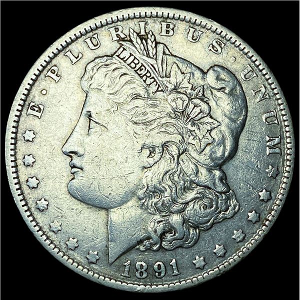 1891-O Silver Morgan Dollar CLOSELY  UNCIRCULATED