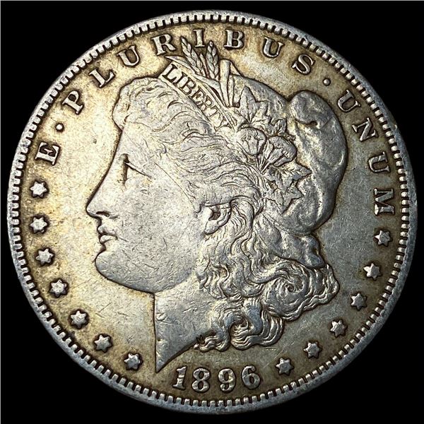 1896-O Silver Morgan Dollar NEARLY  UNCIRCULATED