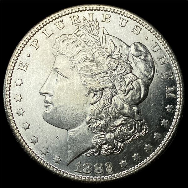 1882-S Silver Morgan Dollar CHOICE BU
