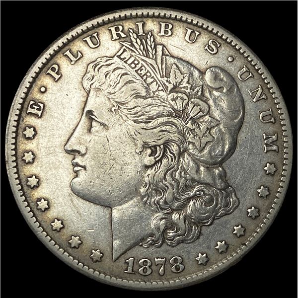 1878-CC Silver Morgan Dollar NEARLY  UNCIRCULATED
