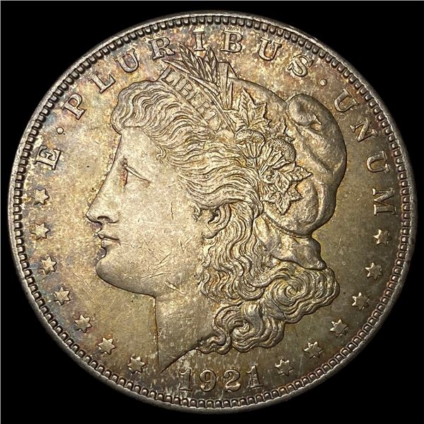 1921 Morgan Silver Dollar NEARLY UNCIRCULATED