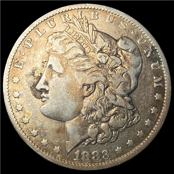 1883-O Silver Morgan Dollar ABOUT  UNCIRCULATED