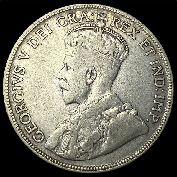 1936 Canada Silver 50 Cents CLOSELY  UNCIRCULATED