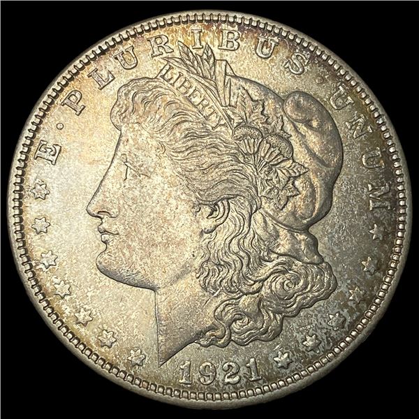 1921 Silver Morgan Dollar NEARLY UNCIRCULATED