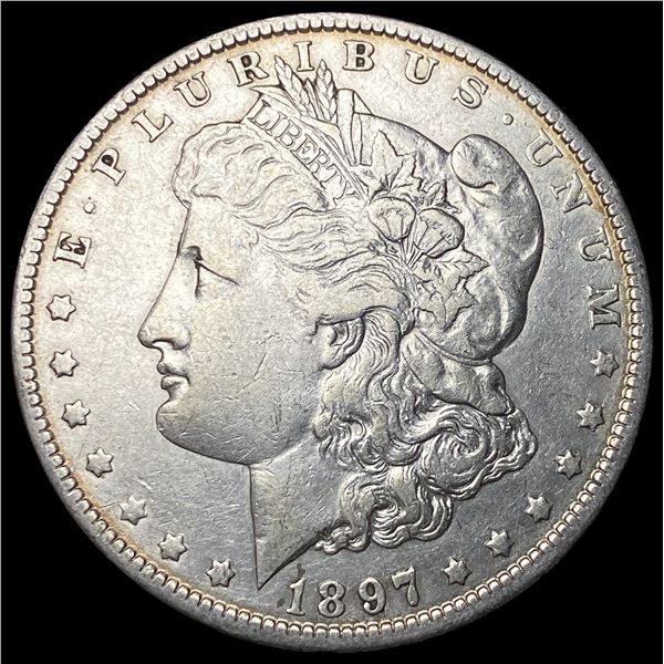 1897-O Silver Morgan Dollar NEARLY  UNCIRCULATED