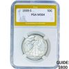 Image 1 : 1939-S Walking Liberty Half Dollar PGA MS64